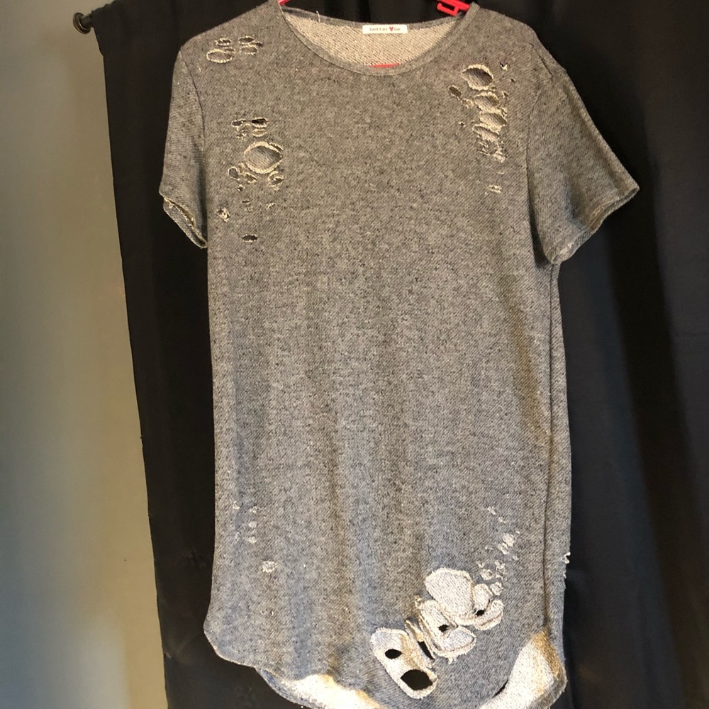 Cut out T-Shirt dress